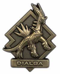 Pokemon Center Dialga US 2018 Bronze Pin