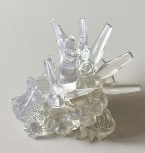 Dialga Kaiyodo Clear Version Daisuki Club Figure