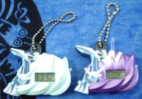 Dialga Digital Clock Keychains