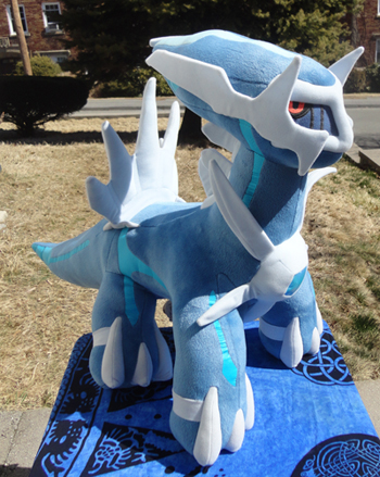 Pokemon Dialga Giant Tomy Plush