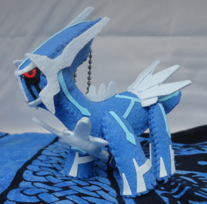 Pokemon Dialga Plush Kit Keychain