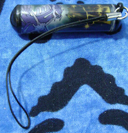 Light Up Round Keychain