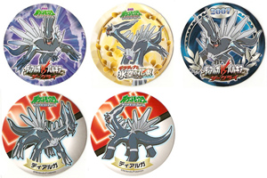 Dialga Ramen Noodle Seals/Stickers (5)