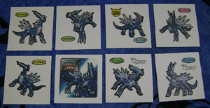 Dialga Daiichi Pan Stickers (8)