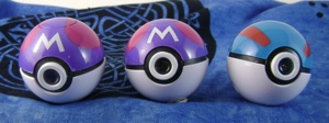 Dialga Image Projector Pokeball Keychains (3)