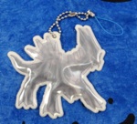 Pokemon Dialga Reflective Keychain