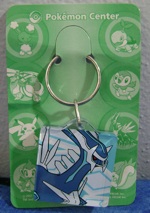 Dialga Thick Pokemon Center Keychain