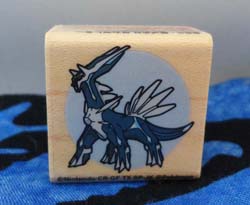 Pokemon Center Dialga Wooden Stamp