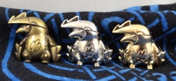 Pokemon Excadrill Metal Figures (3)