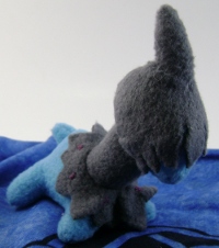 Pokemon Deino Custom Plush