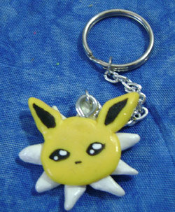 Custom Clay Keychain