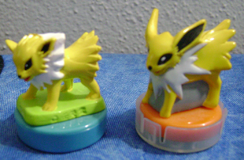 Jolteon Stamp Figure Pair