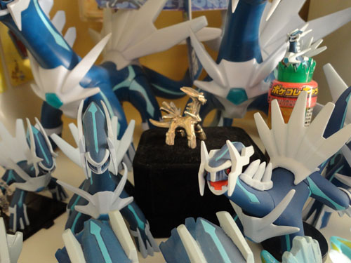 Pokemon Dialga Sterling Silver Figure and other Figures