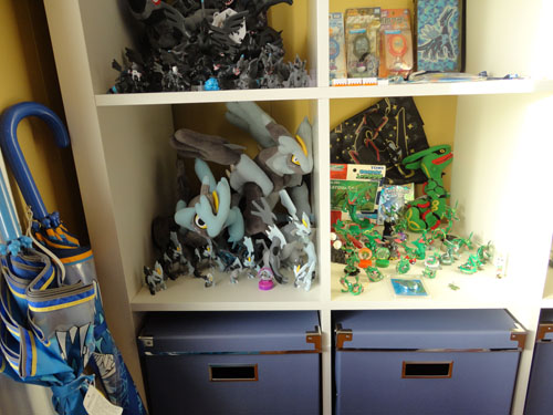 Pokemon Toys of Black Kyurem, Rayquaza, Zekrom and Dialga