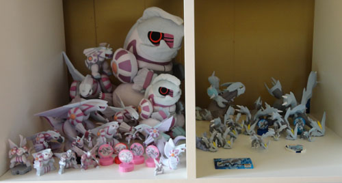 Palkia and Kyurem Pokemon Toys
