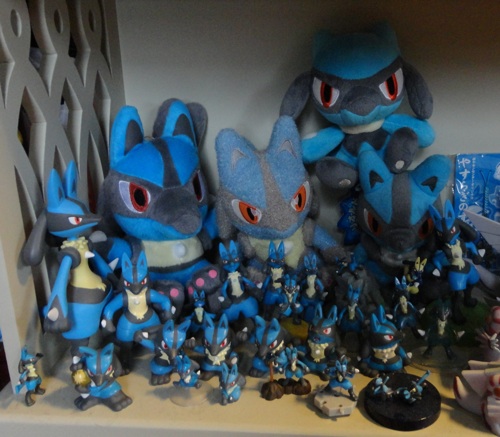 Pokemon Lucario Plush and Figure Collection