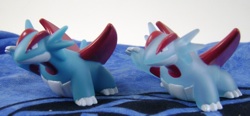 Pokemon Salamence Kids Figures - Attack with clear
