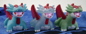 Pokemon Salamence Kids Figures - Regular, clear and shiny