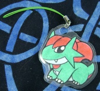 Pokemon Salamence Laminated Charm