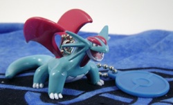 Pokemon Salamence Nametag Keychain Figure