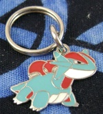 Pokemon Salamence Metal Pokedoll Charm