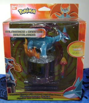 Pokemon Salamence Kids Figures - Attack with clear