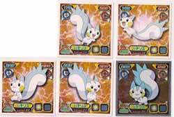 Pokemon Retsuden Seal Amada Stickers