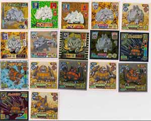 Pokemon Retsuden Seal Amada Stickers